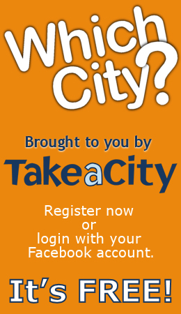 Which City - Brought to you by TakeaCity. Register now or login with your Facebook account. It’s FREE!